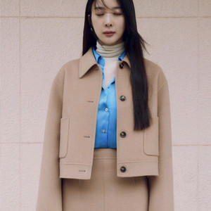 프론트로우 캐시미어 핸드메이드자켓 블랙(정가 299,-