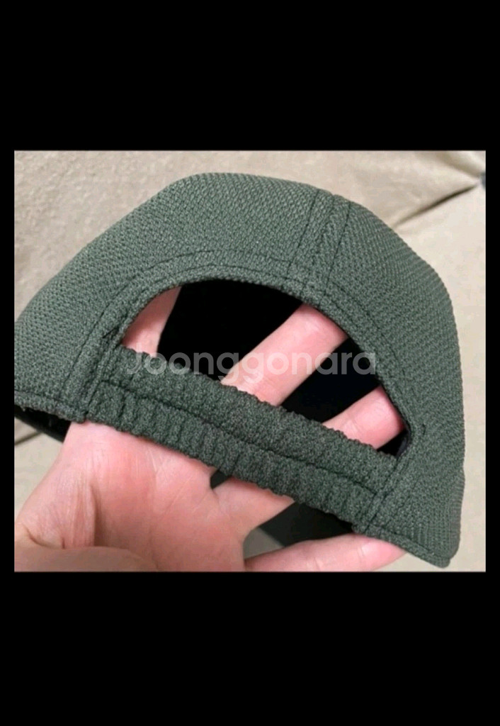 어나더 스토리 카키 모자 캡--1