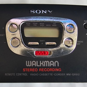 SONY WM-GX612 워크맨 작동품