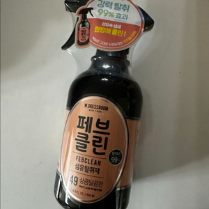 더블유드레스룸 페브클린 섬유탈취제 49번 피치블러썸