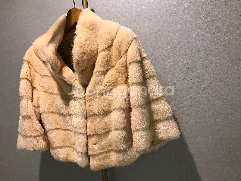 통밍크 자켓 팔아요--0