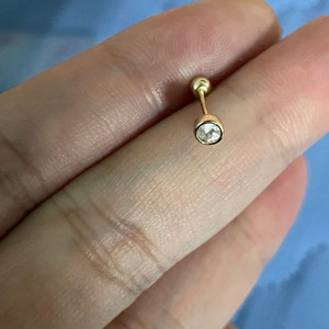 14k베젤 피어싱 헤비볼잠금