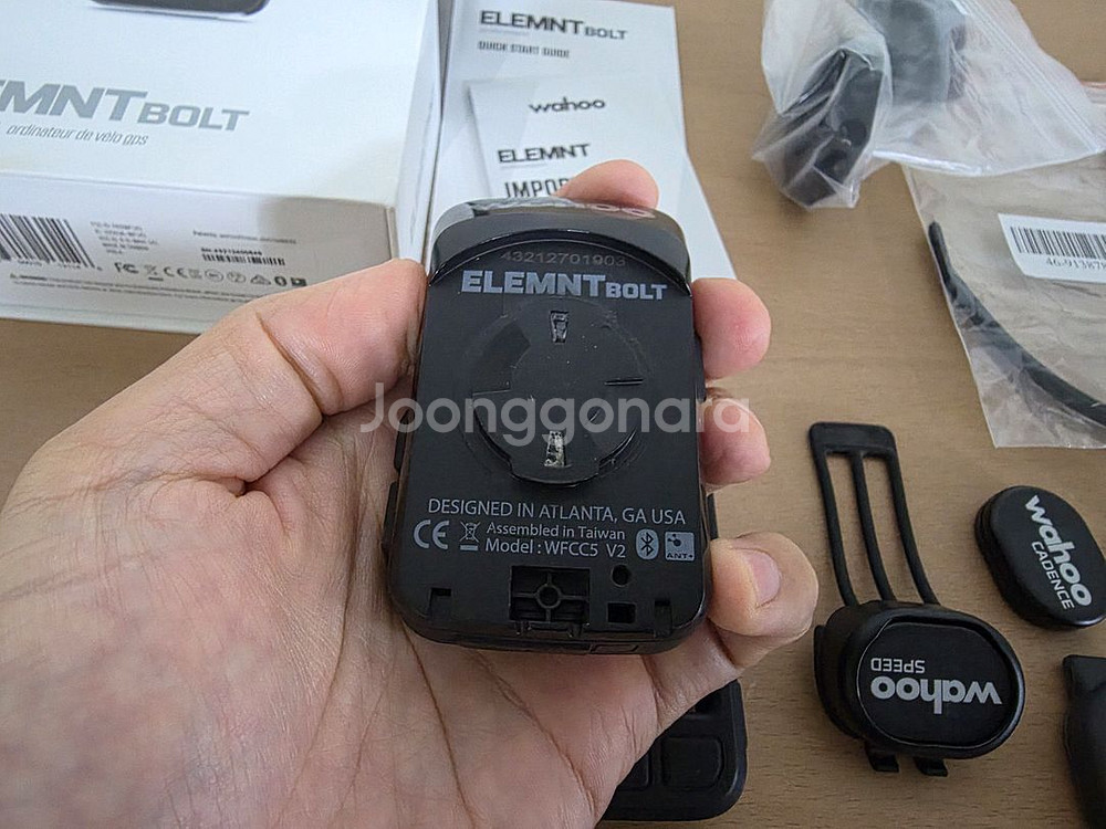 와후 볼트 2 스피드 케이던스 센서 포함--2