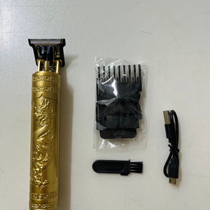 새제품 드래곤 디자인 충전식 무선 바리깡(네고x)