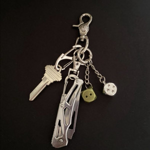 빈티지 다이스 키링