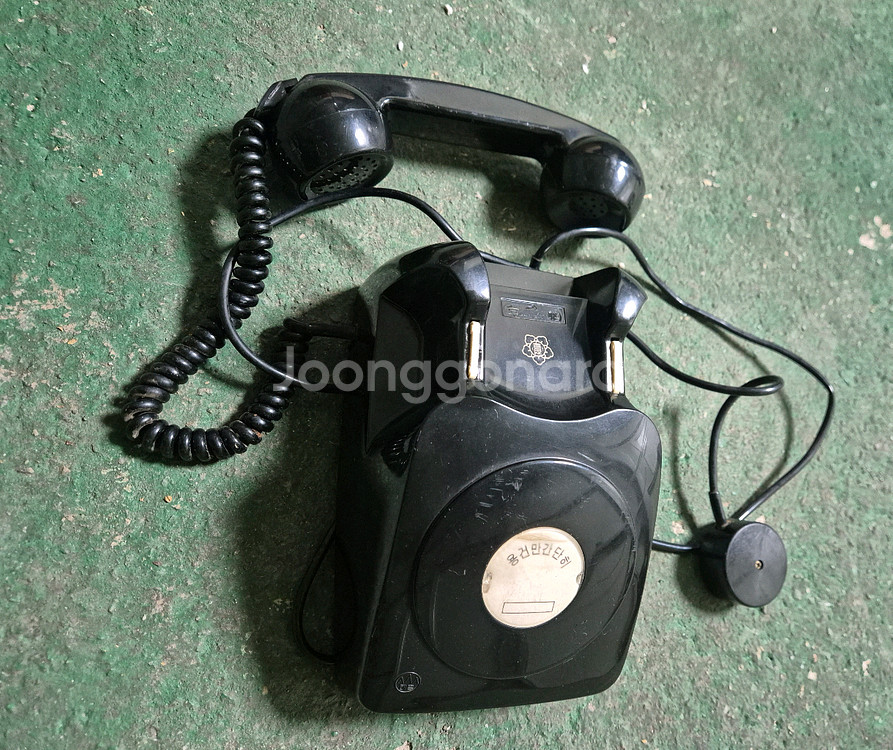 (수집.옛날.전화기)빈티지 다이얼 전화기--2