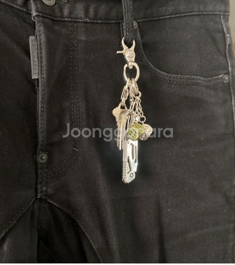 빈티지 다이스 키링--2