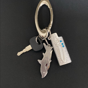 실버 라이터 케이스 키링