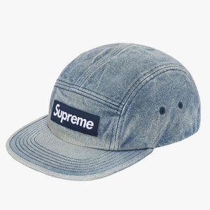 슈프림 워시드 치노 트윌 캠프캡 데님 모자