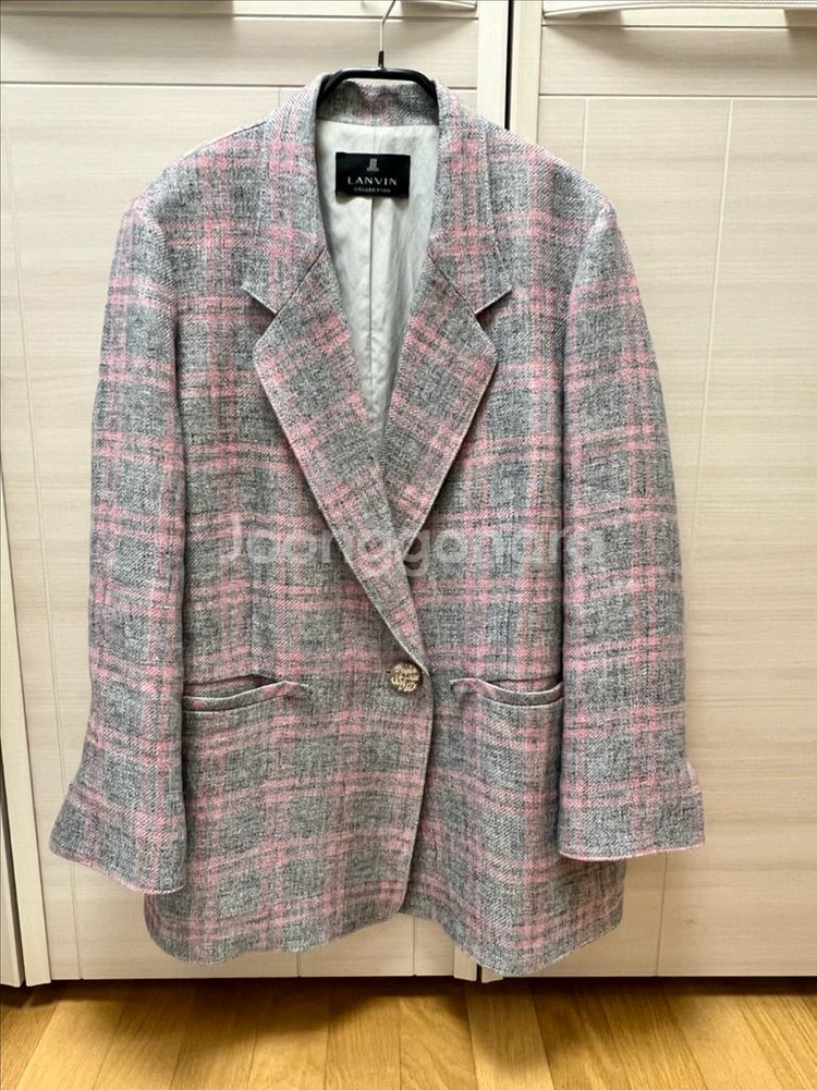 랑방컬렉션 체크자켓--0