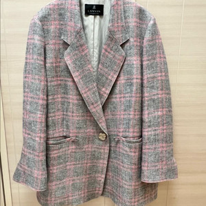 랑방컬렉션 체크자켓