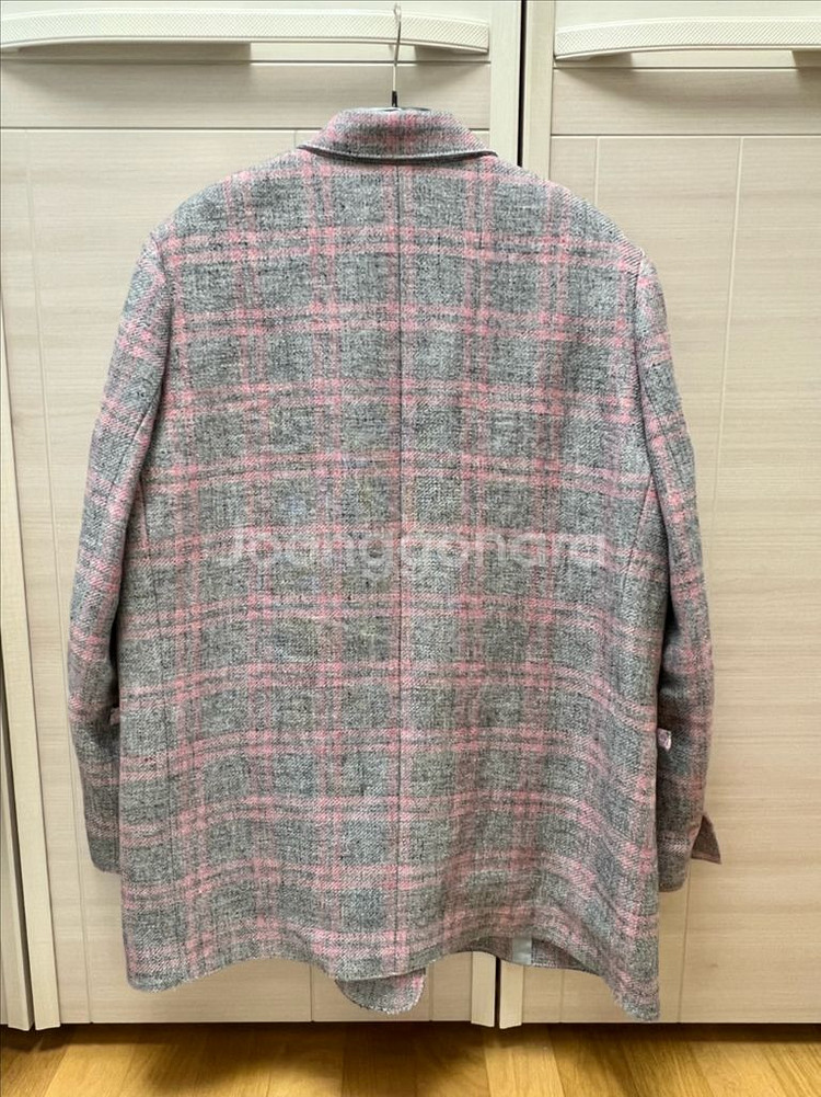 랑방컬렉션 체크자켓--1