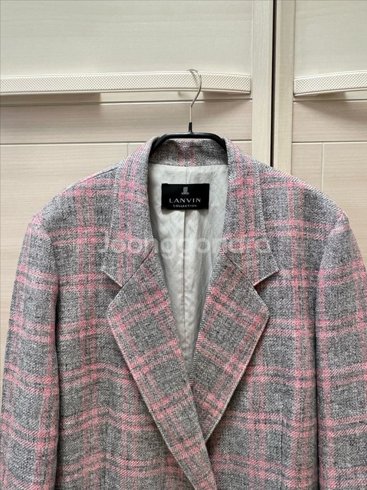 랑방컬렉션 체크자켓--2