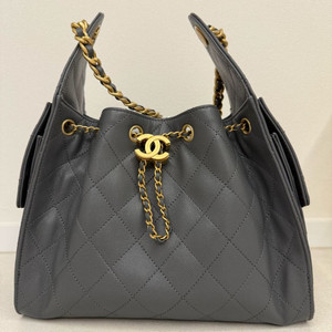 샤넬 25백 스몰 다크그레이