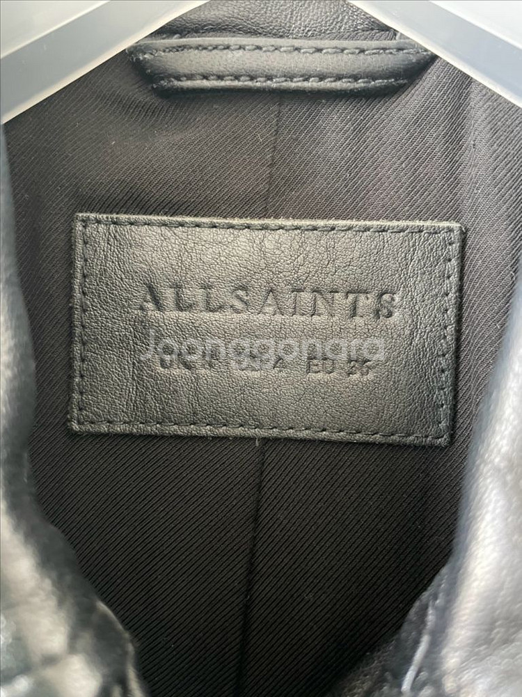 올세인츠 발펀 36사이즈 가죽자켓--2