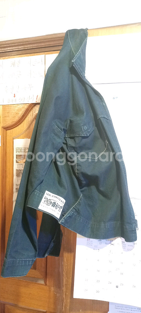 LEVIS 정품리바이스 cotton100% 데님 자켓--5