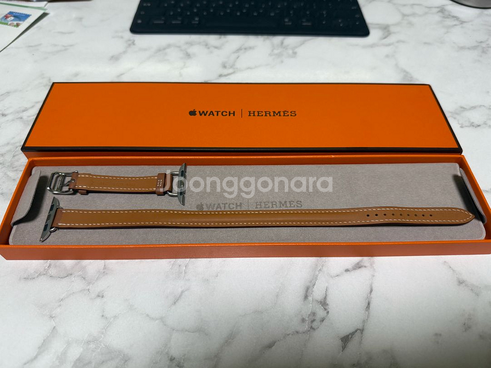 애플워치 에르메스골드 아뜰라주 더블투어 안심결제--3