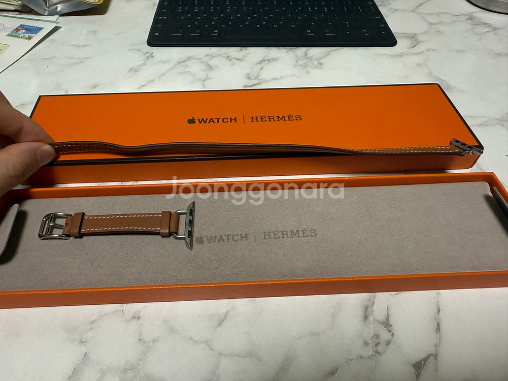 애플워치 에르메스골드 아뜰라주 더블투어 안심결제--7