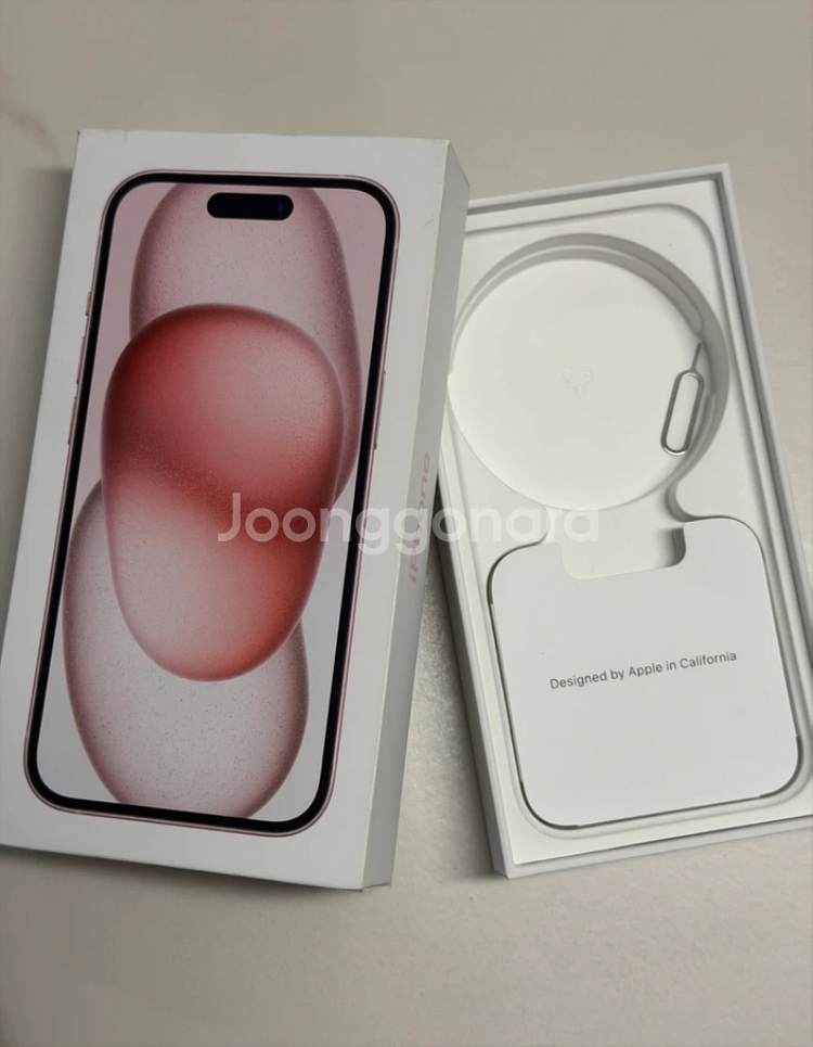 Apple 아이폰 15 핑크256GB--5