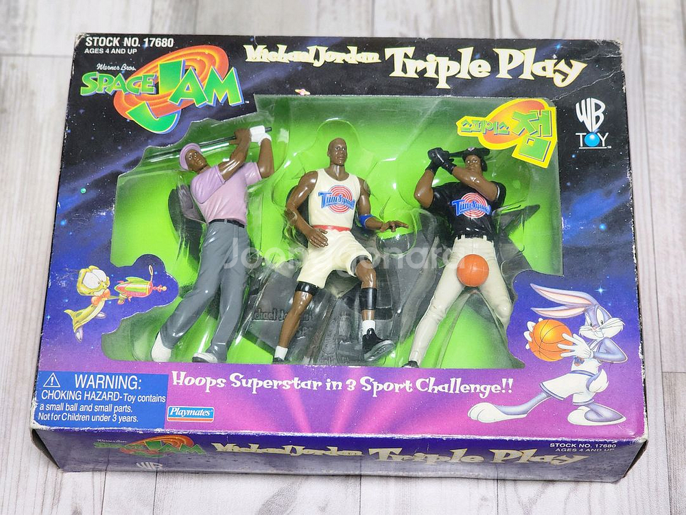 루니툰 스페이스 잼 마이클 조던 완구 피규어--0