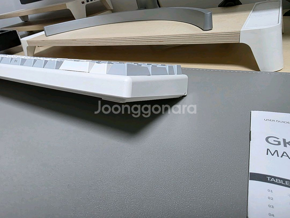 한성 무접점 키보드 gk898b 오피스마스터 50g--4