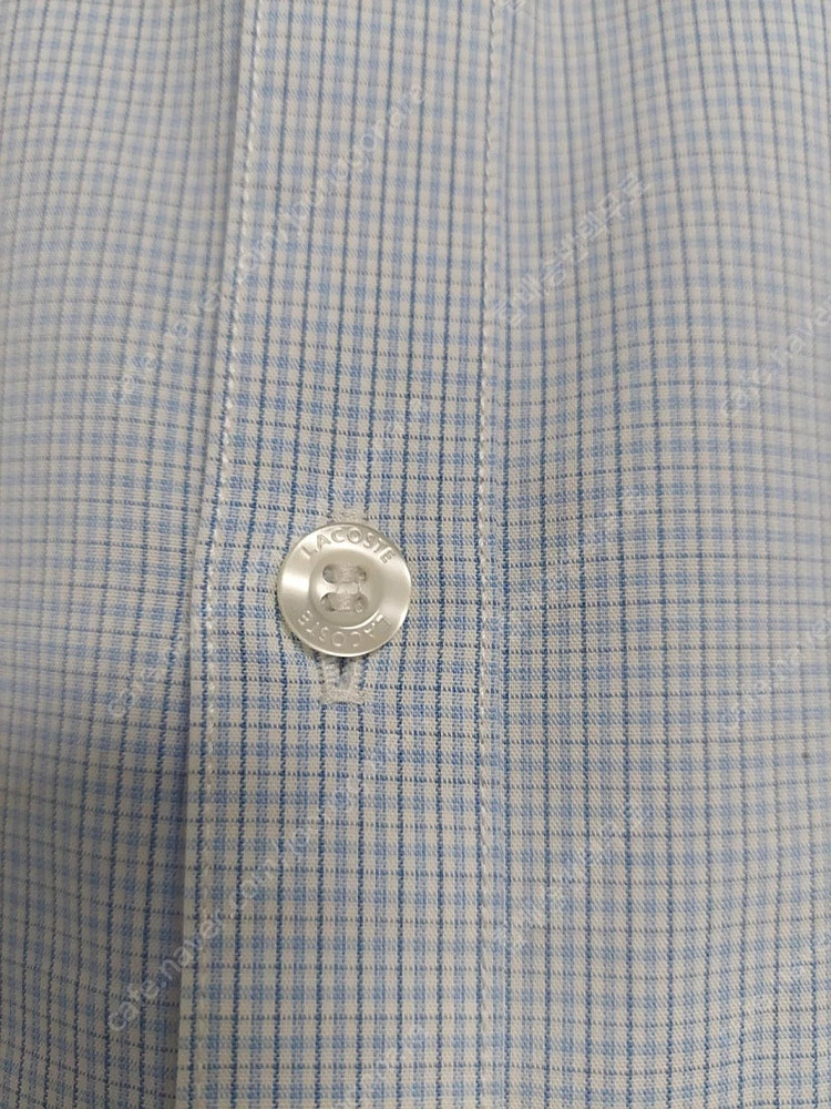 라코스테 새거수준 포켓빅로고 셔츠 남방 캐주얼셔츠--5