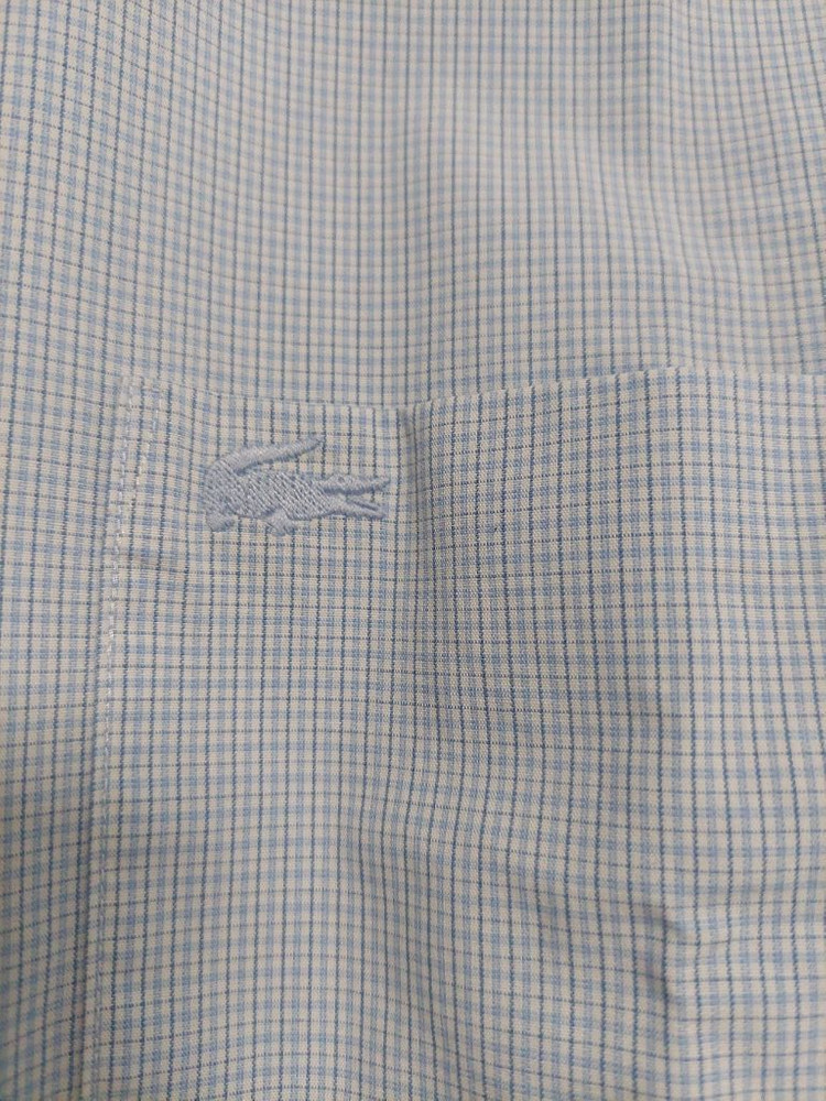 라코스테 새거수준 포켓빅로고 셔츠 남방 캐주얼셔츠--9