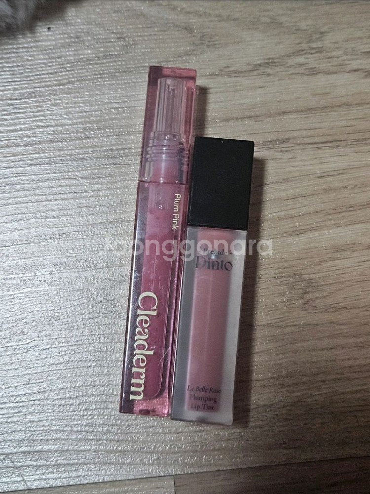 클렌더마 플럼핑크 딘토 모닝로즈 립틴트세트 립플럼퍼--0