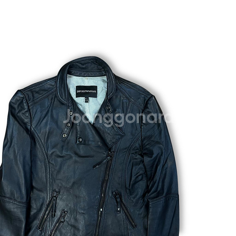 엠포리오아르마니 레더 자켓--1