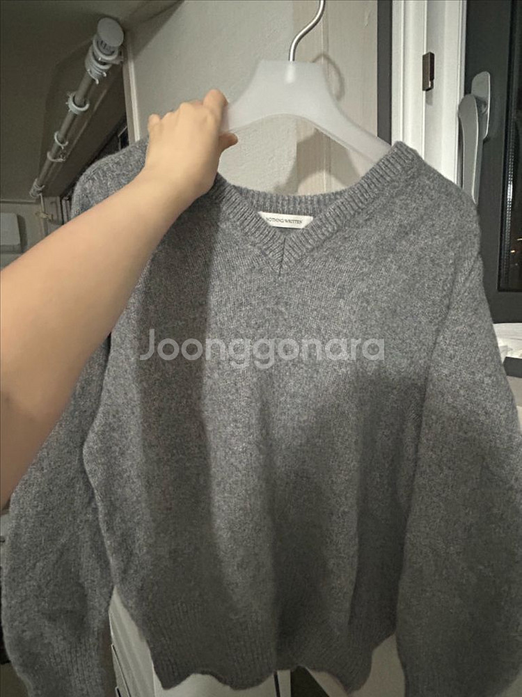 낫띵리튼 Pound alpaca sweater--1