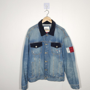 [타미힐피거] 100 남 청자켓 데님자켓
