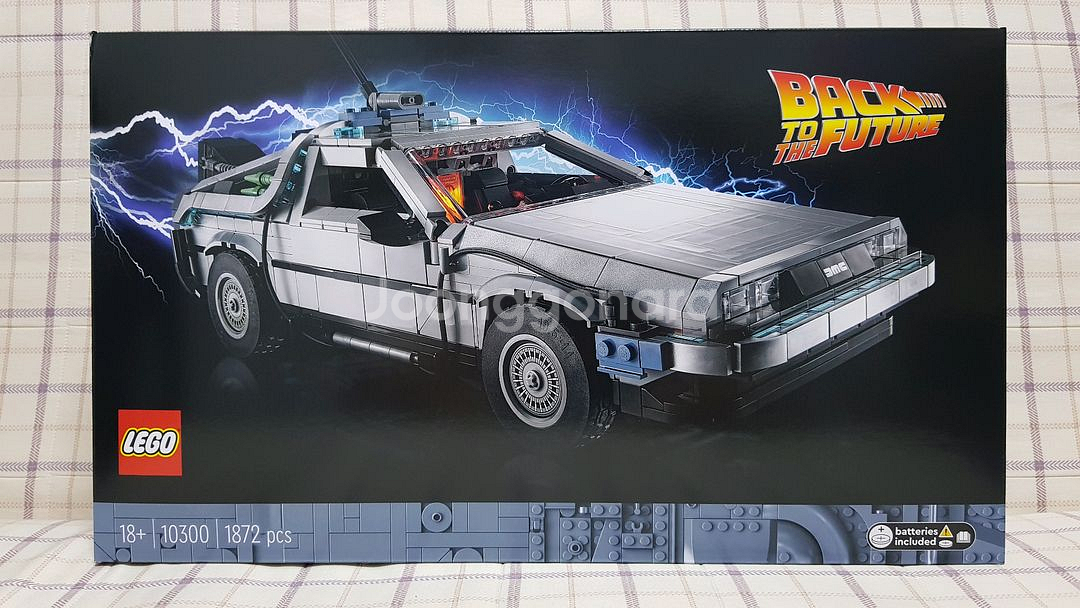 레고 10300 백 투더 퓨처 타임머신 드로리안--0