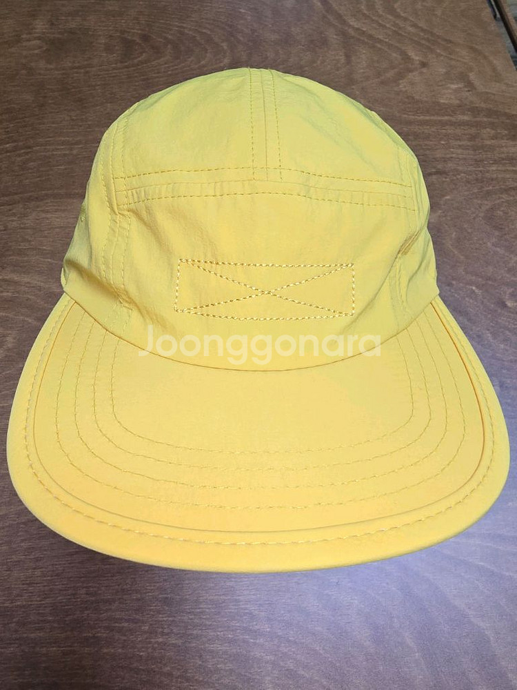 스노우피크 워셔블 캠프캡 머스터드 옐로우--1