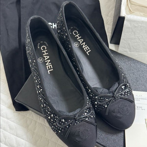 샤넬 발레리나 플랫 슈즈 (CHANEL_새상품급)