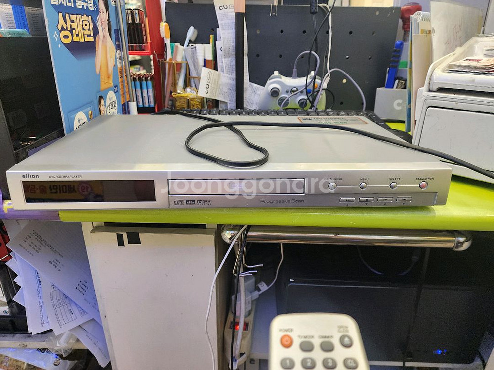 배송비 무료 dvd 플레이어 본체+리모컨--4