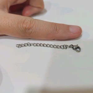 목걸이 연장 줄 체인