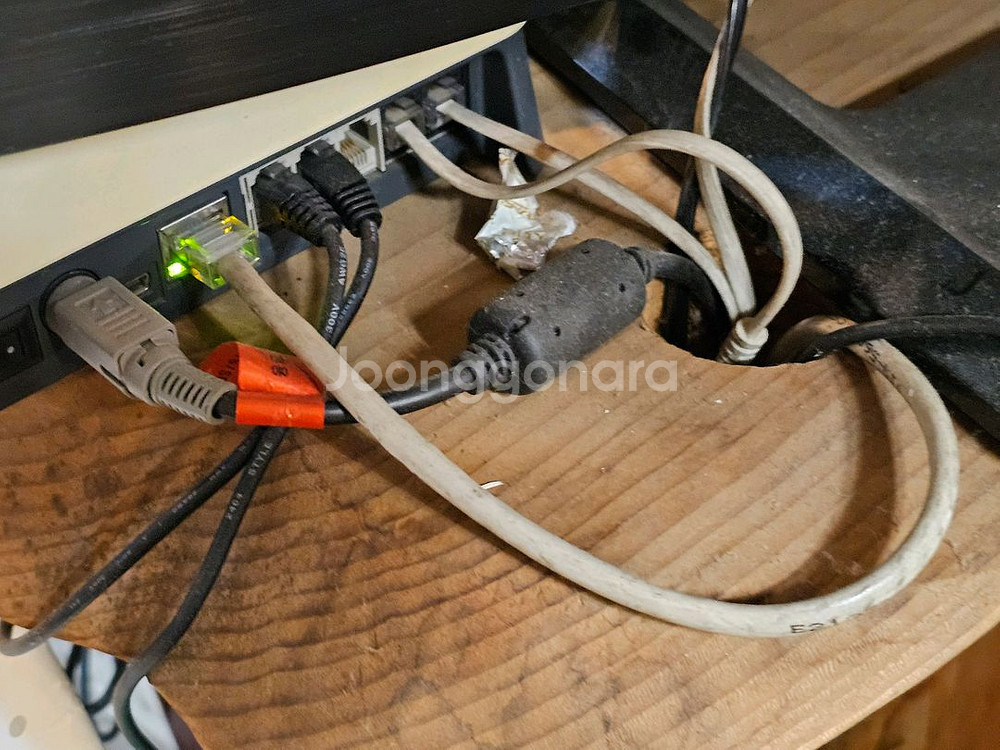 통원목 책상 컴퓨터책상--3