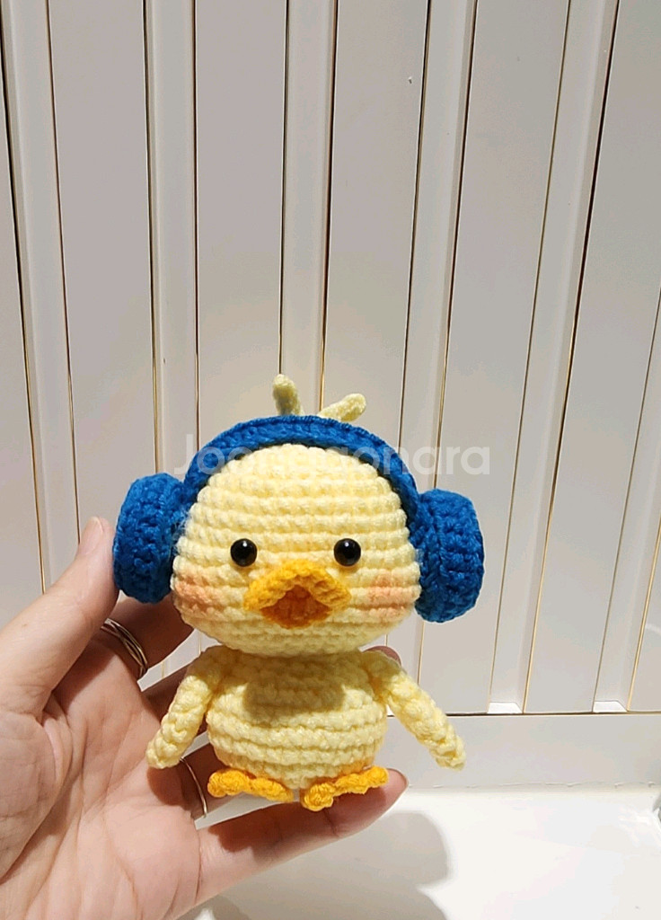 뜨개 오리인형--2