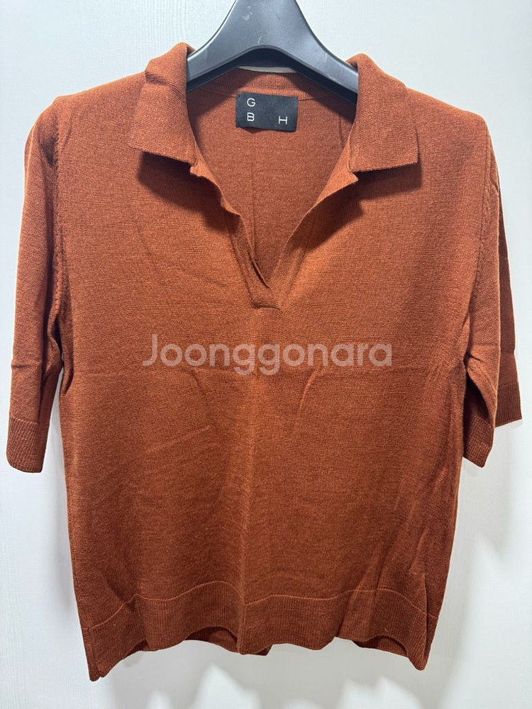 구름바이에이치 반팔 니트 2종--3