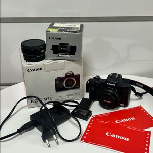 캐논 EOS M50 미러리스 카메라 + 22mm렌즈