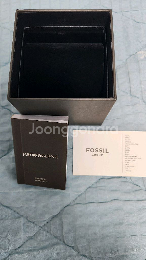 엠포리오 아르마니 신상품 시계(택 제거X, 완전 새거)--3