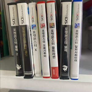 포켓몬스터 3ds 게임 팝니다