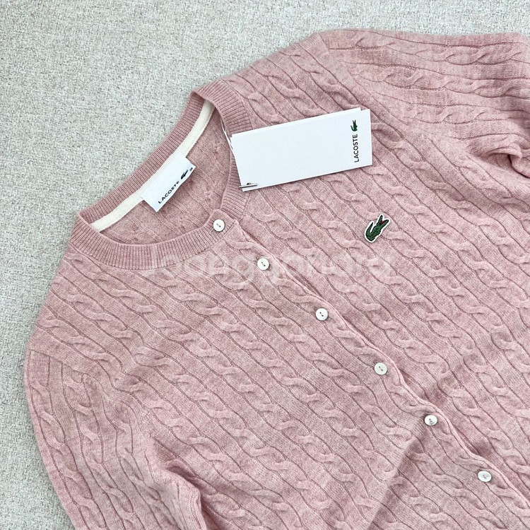 라코스테 케이블 가디건--1