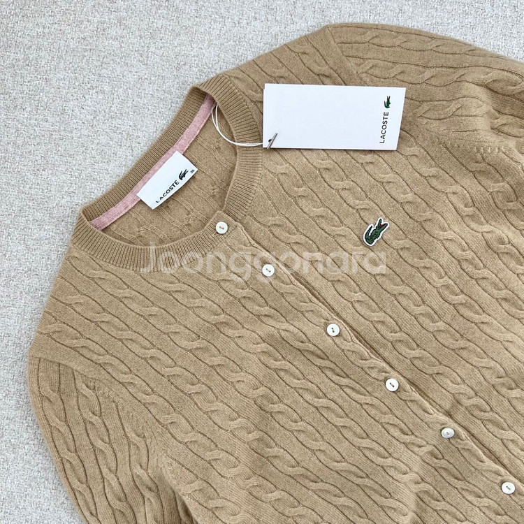 라코스테 케이블 가디건--2