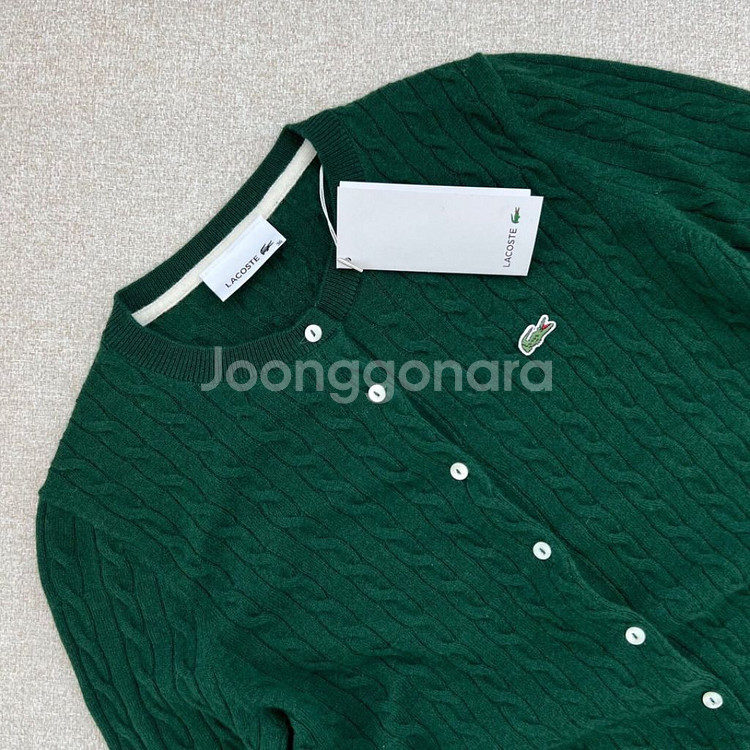 라코스테 케이블 가디건--3