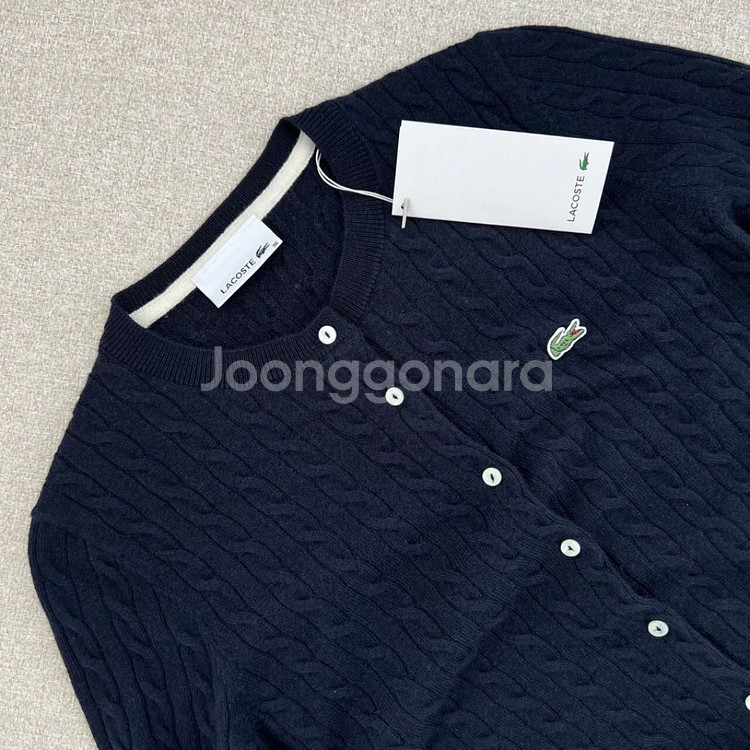 라코스테 케이블 가디건--4