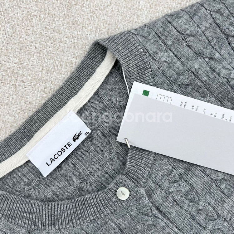 라코스테 케이블 가디건--7