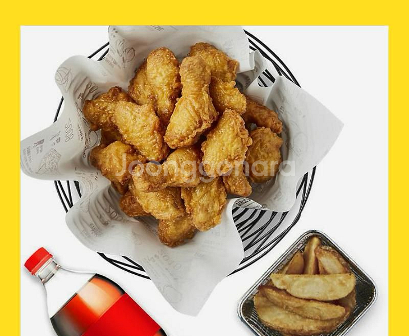 교촌치킨 허니콤보 웨지감자세트--0