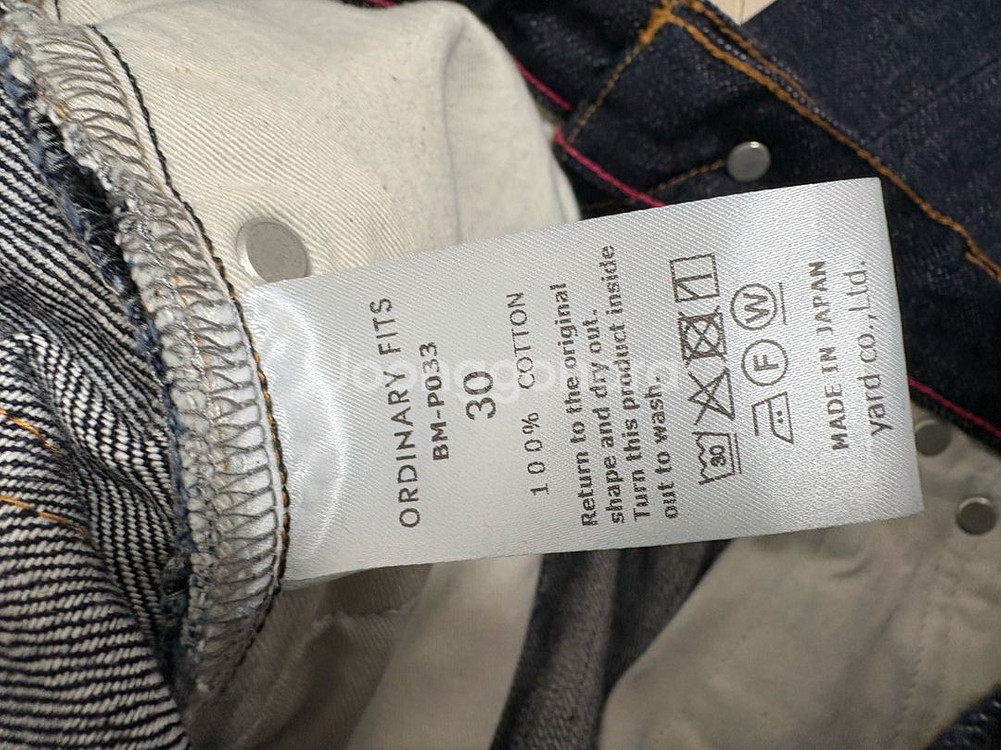 오디너리핏츠 뉴파머스 데님팬츠 30사이즈 새제품--3