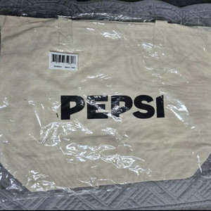 새상품 펩시 캔버스가방 에코백 숄더백
